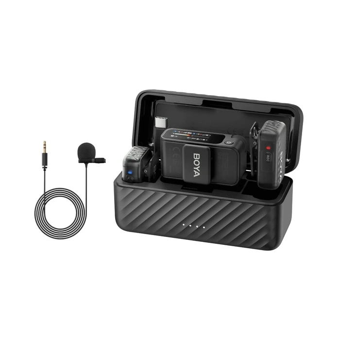 Μικρόφωνο BoyaMIC 2-01 Wireless HD 2xLavalier USB-C &Camera 2x RXs 32bit 300m