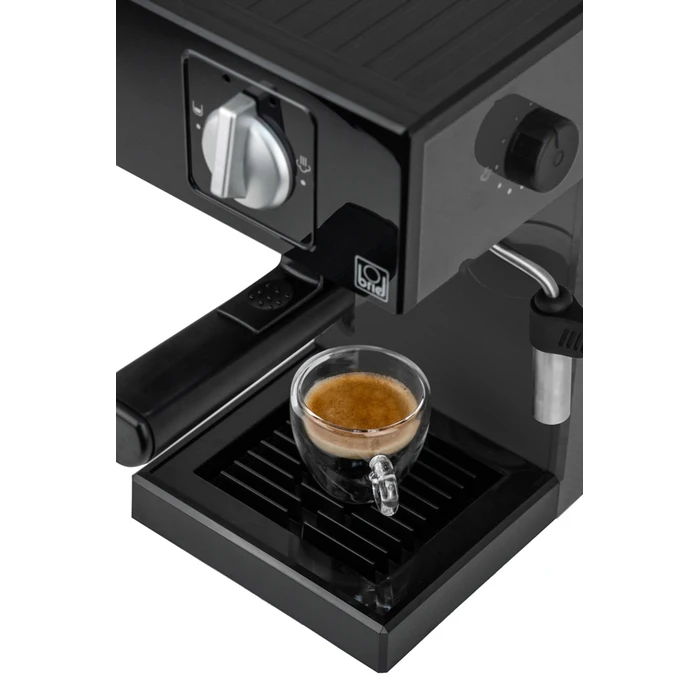 Καφετιέρα Espresso BRIEL A1, 1000W, 20 bar, μαύρη, 10 χρόνια εγγύηση