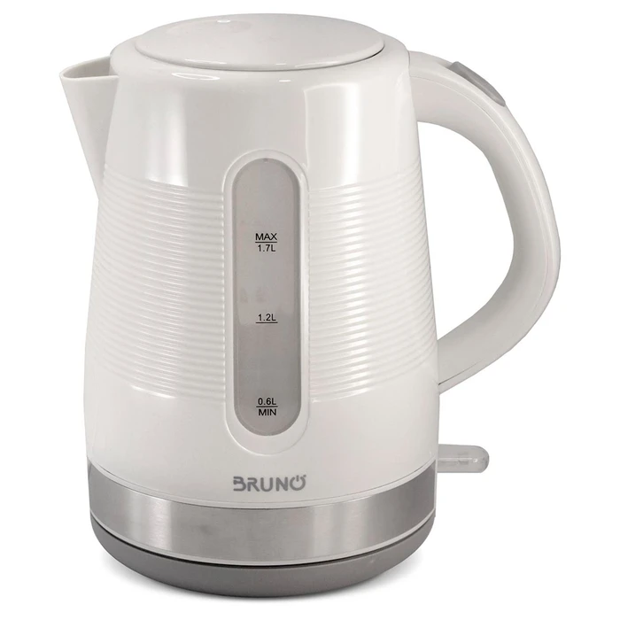 Βραστήρας Bruno BRN-0142, 1.7L, 2200W, λευκό-γκρι