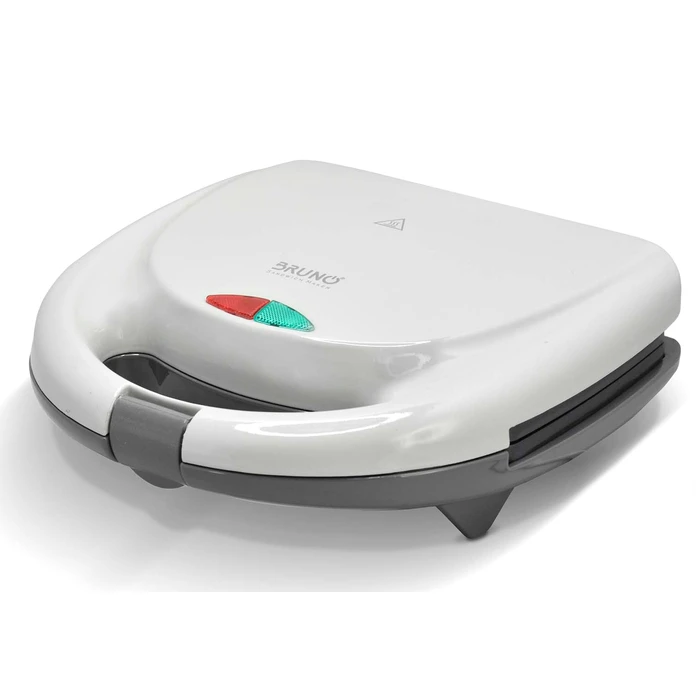 Τοστιέρα Bruno Brn-0166, 2 Θέσεων, 800w, Αντικολλητικές Πλάκες, Λευκή