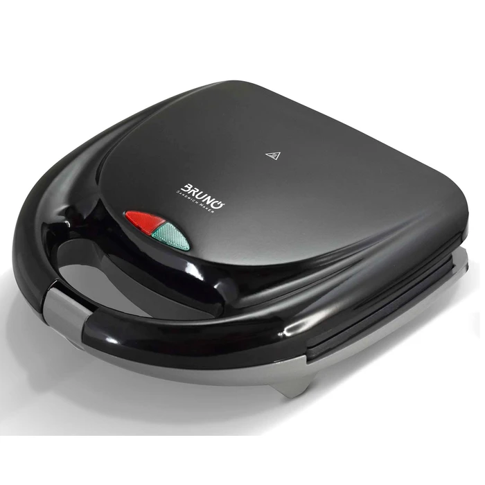 Τοστιέρα Bruno Brn-0167, 2 Θέσεων, 800w, Αντικολλητικές Πλάκες, Μαύρη