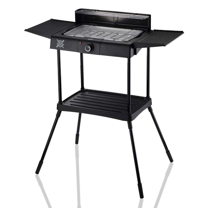 Ηλεκτρική Ψησταριά Bruno BRN-0190 Επιδαπέδια 2400W με Βάση & Ρυθμ.Θερμοστάτη