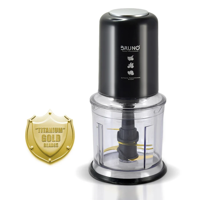 Πολυκόπτης Bruno BRN-0247, 500W, 700Ml, 4 Λεπίδες, Μαύρο