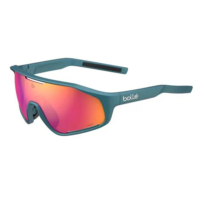 Bolle Shifter Unisex Sunglasses BS010014 – Polarized Green Lens, Acetate Frame 136/00/125