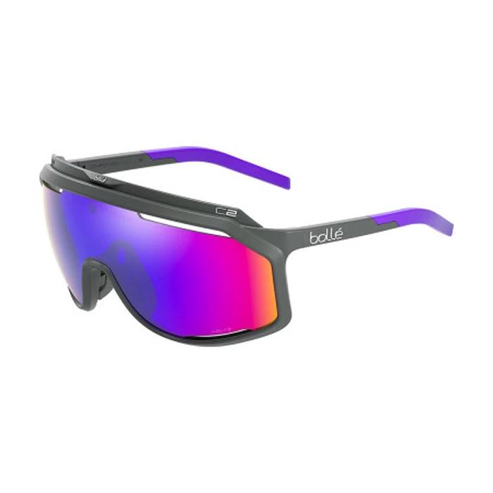 BOLLE UNISEX Sunglasses BS018002 (Grey Polarized Lenses, Category 3)