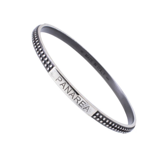 Γυναικείο Βραχιόλι Panarea Bs12Ox (7 cm) από Ασήμι Silver-Bronce