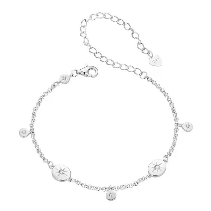 BAMOER Βραχιόλι BSB182 Ασήμι 925 με Κυβική Ζιρκόνια