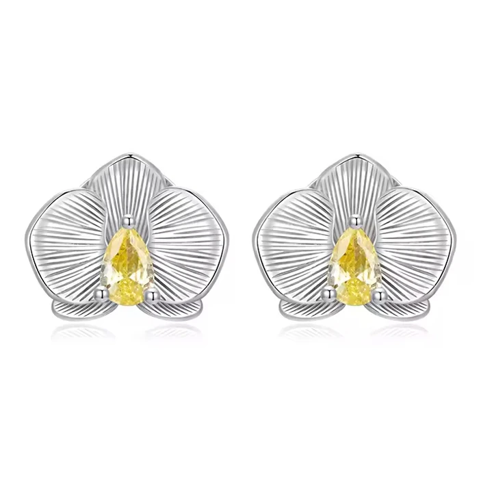 BAMOER Σκουλαρίκια καρφωτά BSE1170 με κυβική ζιρκόνια