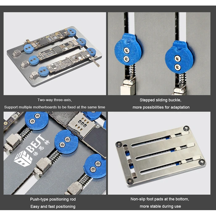 Best Βάση Motherboard Bst-001p Για Επισκευή Smartphone, 3-Axis, 9.5x15cm
