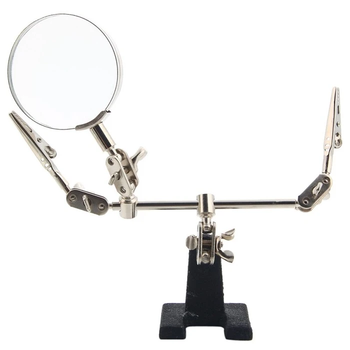 Best Μεγεθυντικός Φακός Bst-168z, 5x Zoom, Με Clips Συγκράτησης