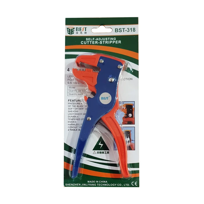 Κόφτης Και Απογυμνωτής Καλωδίων Best Bst-318