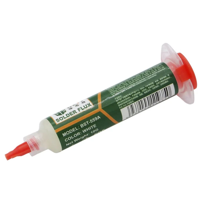 Πάστα Συγκόλλησης Best flux BST-559A, lead-free, melting 60°, SGS, 10g