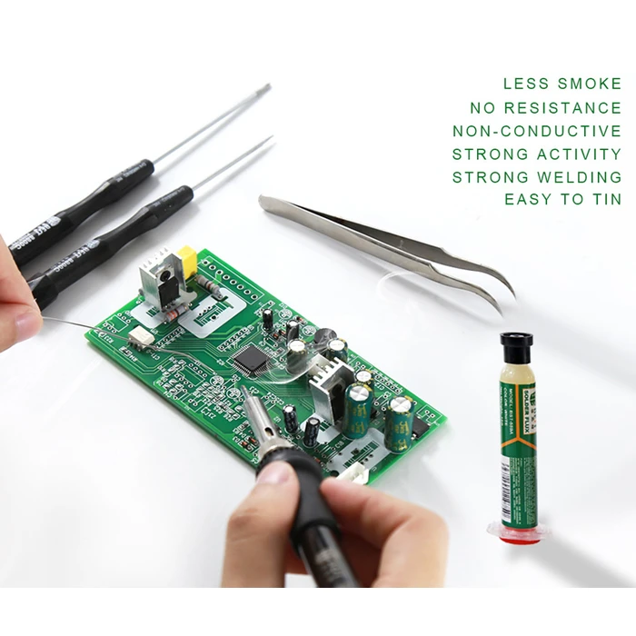 Πάστα Συγκόλλησης Best flux BST-559A, lead-free, melting 60°, SGS, 10g
