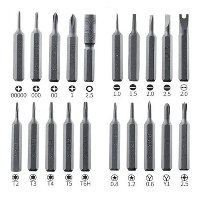 Σετ Κατσαβιδιών Best ακριβείας BST-8930B, 22 τεμάχια