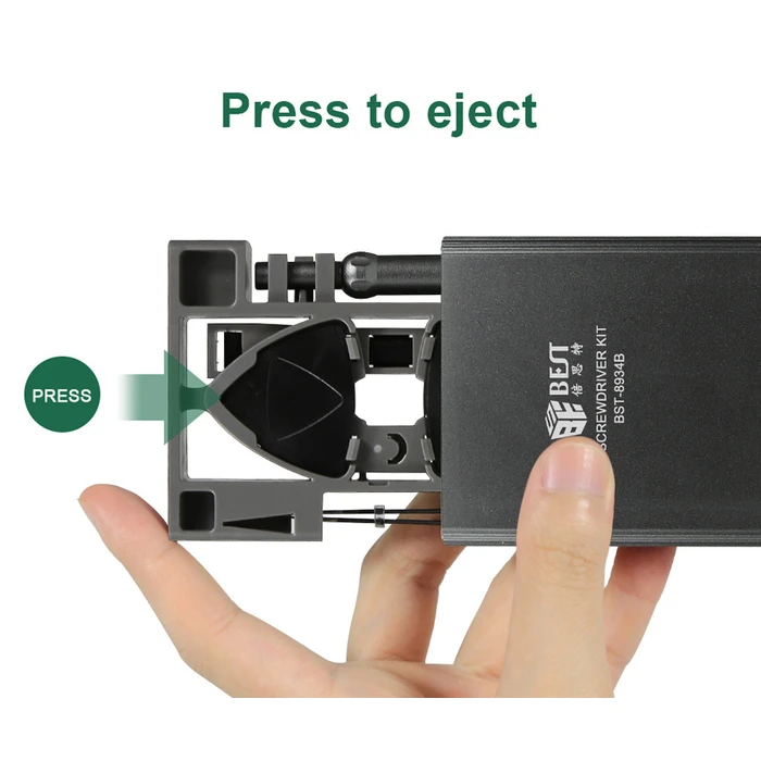 Σετ εργαλείων Best με κατσαβίδια ακριβείας BST-8934B, κασετίνα, 24τμχ