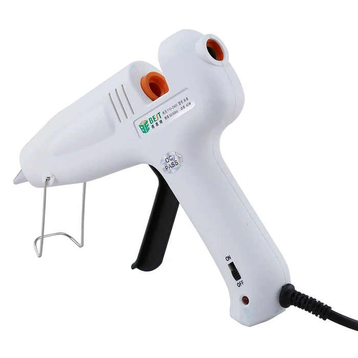 Πιστόλι θερμικής σιλικόνης Best BST-B-F, 40W, λευκό