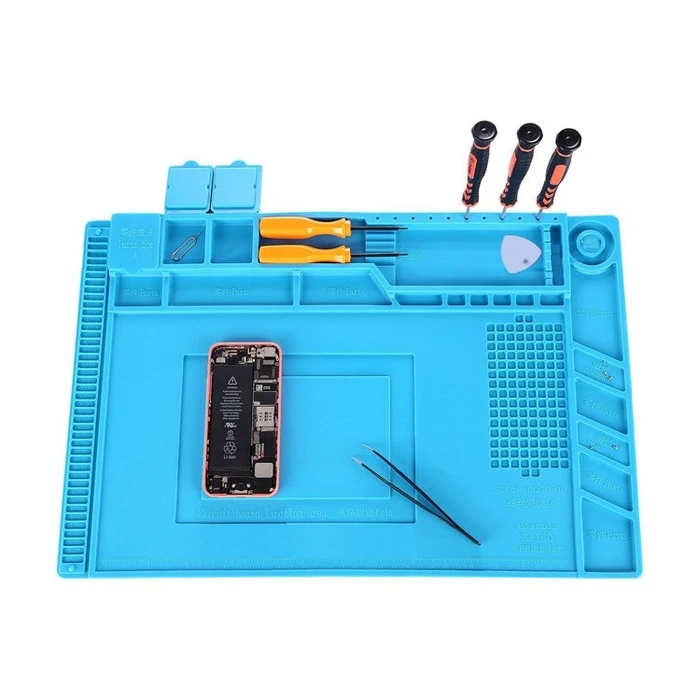 Best Βάση Εργασίας S-160, Αντιστατική, Ελαστική, 30 X 45cm, Μπλε