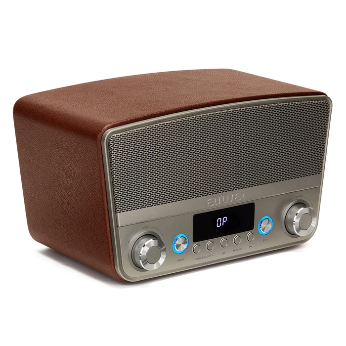 Επιτραπέζιο Ραδιόφωνο Aiwa Bluetooth MULTIMEDIA HOME RMS 50W BROWN