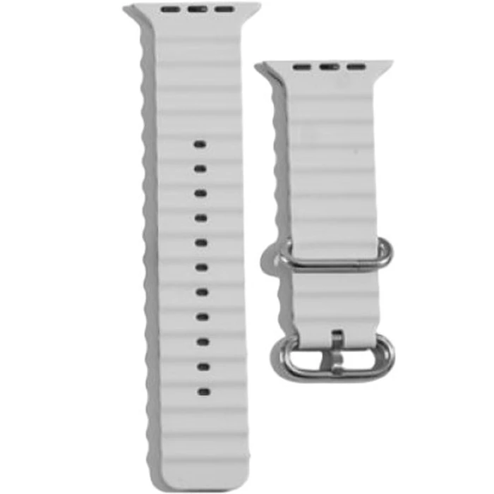 XO Λουράκι Ρολογιού Σιλικόνης BT02A Marine Λευκό 38 40 41mm