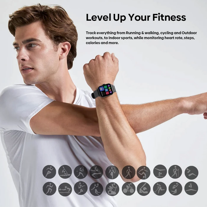 Zeblaze Btalk Pro 49mm Smartwatch με Παλμογράφο (Μαύρο)
