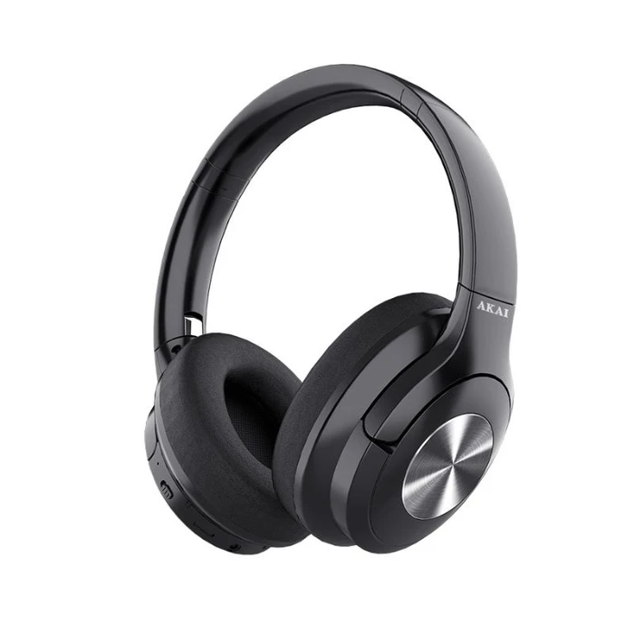 Ακουστικά Ασύρματα Over Ear Αναδιπλούμενα Με Bluetooth Akai BTH-P100 