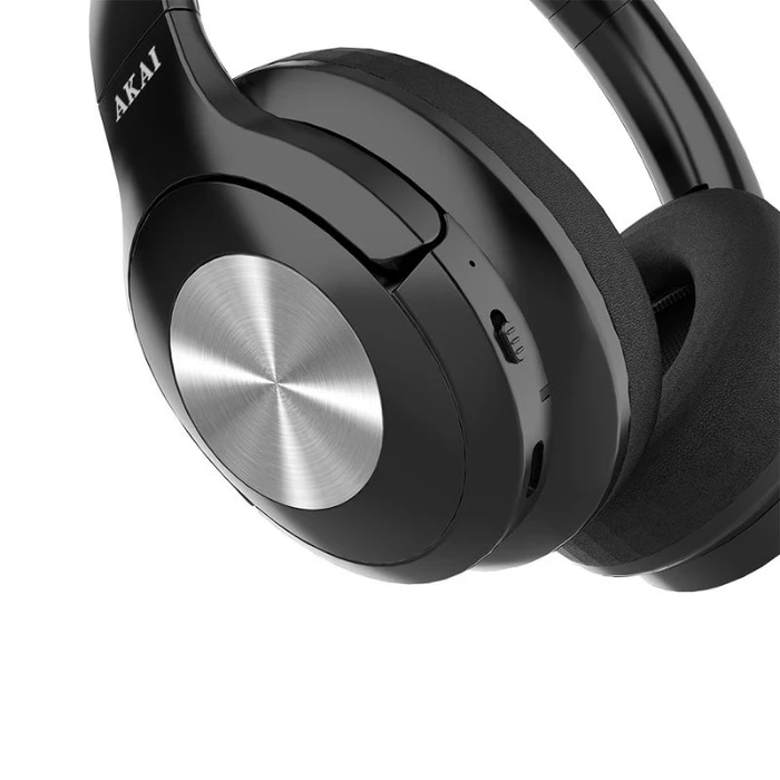 Ακουστικά Ασύρματα Over Ear Αναδιπλούμενα Με Bluetooth Akai BTH-P100 