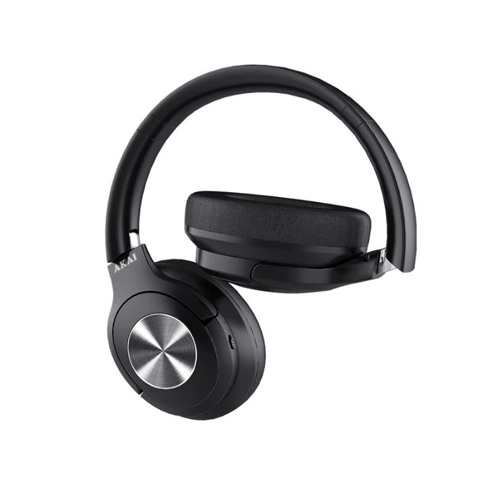 Ακουστικά Ασύρματα Over Ear Αναδιπλούμενα Με Bluetooth Akai BTH-P100 