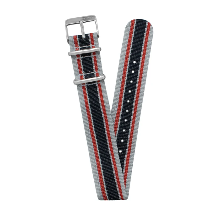 Λουράκι Ρολογιού Unisex Timex Btq352007 (20mm) Υφασμάτινο Πολύχρωμο