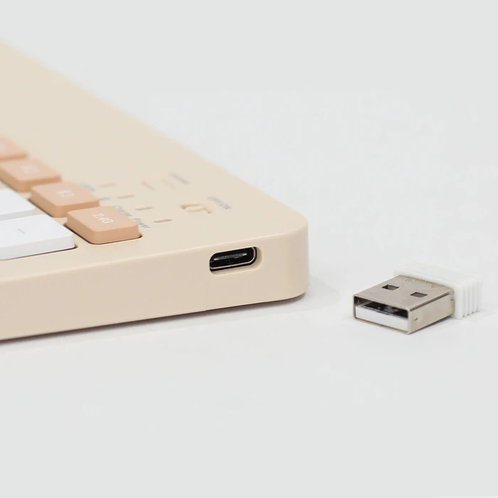 Πληκτρολόγιο Ασύρματο Alcatroz Xplorer Go! Btr 200 Sand