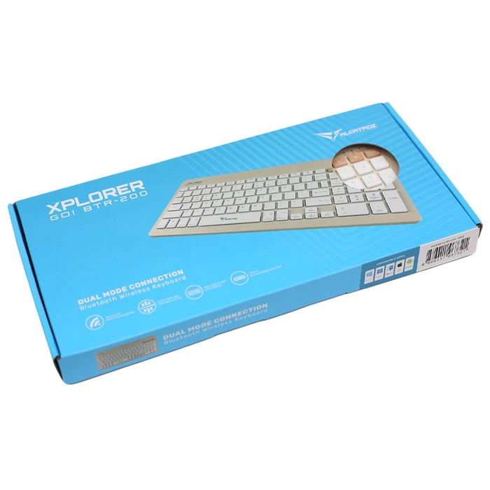 Πληκτρολόγιο Ασύρματο Alcatroz Xplorer Go! Btr 200 Sand