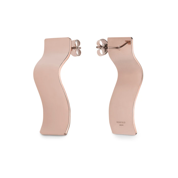 Γυναικείο Σκουλαρίκια Rosefield Bwcer-J222 (16-20cm) από Ατσάλι Pink