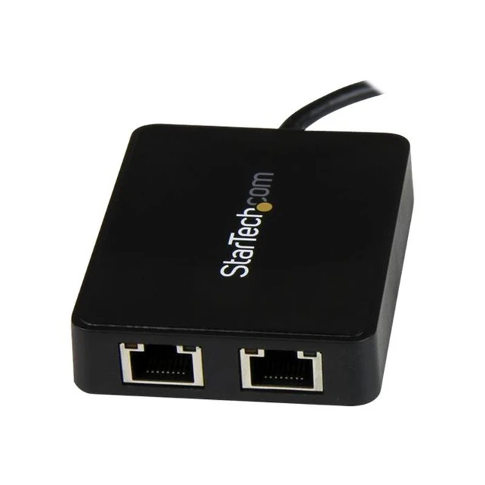 Κάρτα Δικτύου USB StarTech USB-C to Dual-Gigabit Ethernet Adapter with USB (Type-A) Port