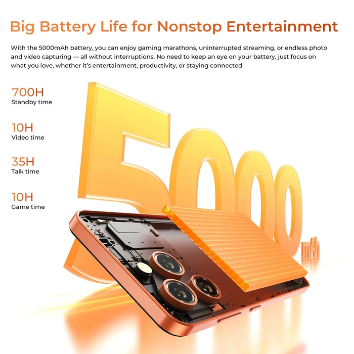 OUKITEL C17 Dual SIM (4GB RAM / 64GB) Orange