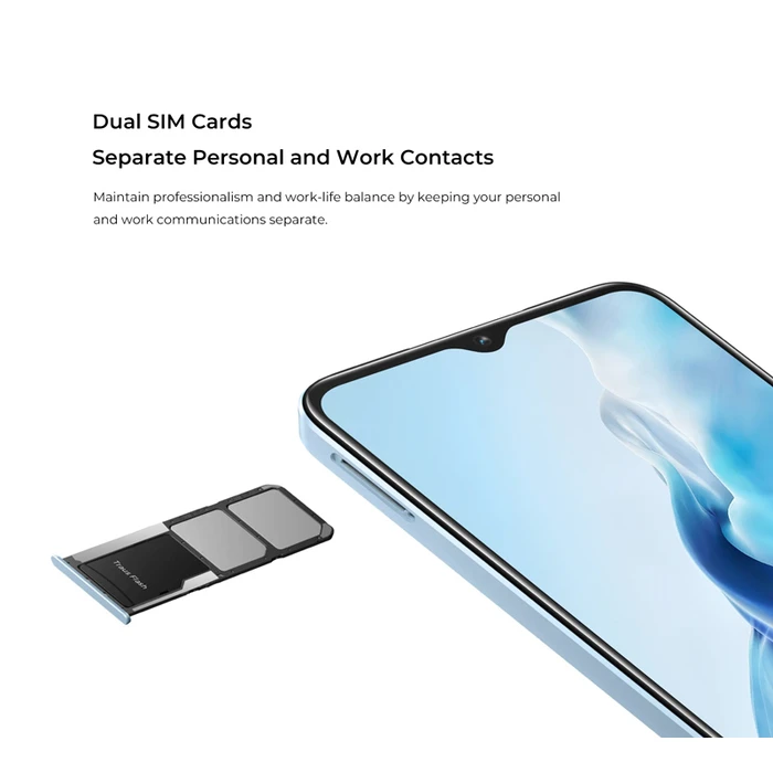 Smartphone Oukitel C36, 6.56", 4/128GB, Octa-core, 5150mAh, Μαύρο