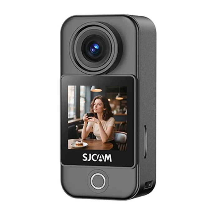 SJcam C400 512GB Action Camera 4K Ultra HD με Οθόνη Αφής 2.29" Μαύρη