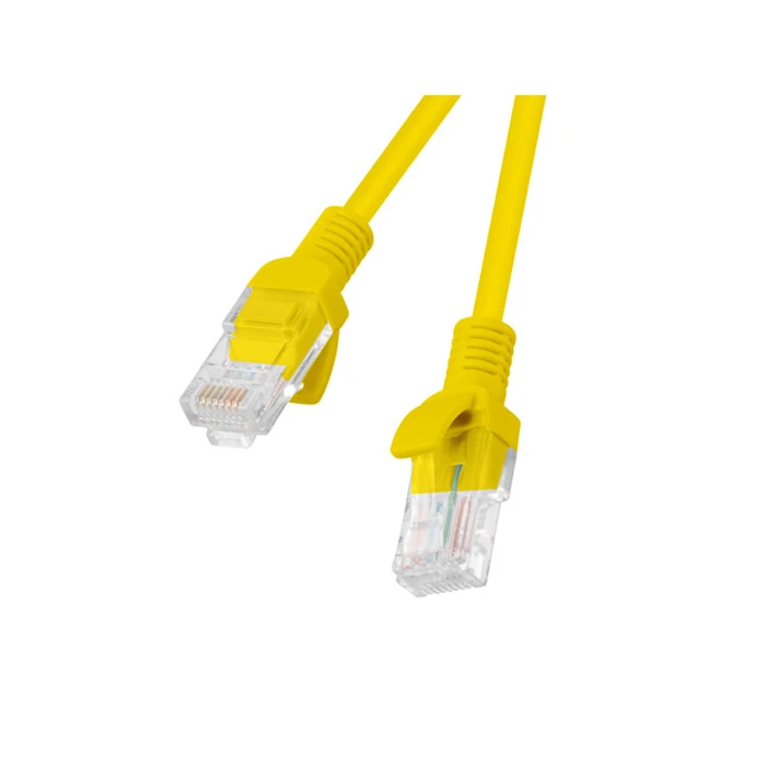 Καλώδιο Δικτύου Lanberg Rj45 Cat. 6 UTP 0.5m Yellow
