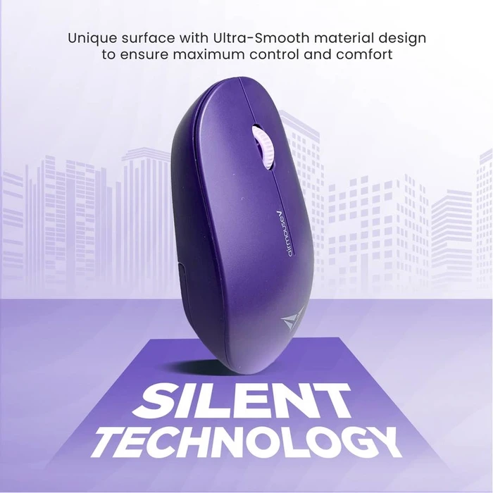 Ποντίκι Ασύρματο Alcatroz Airmouse V Lavender 1200Dpi