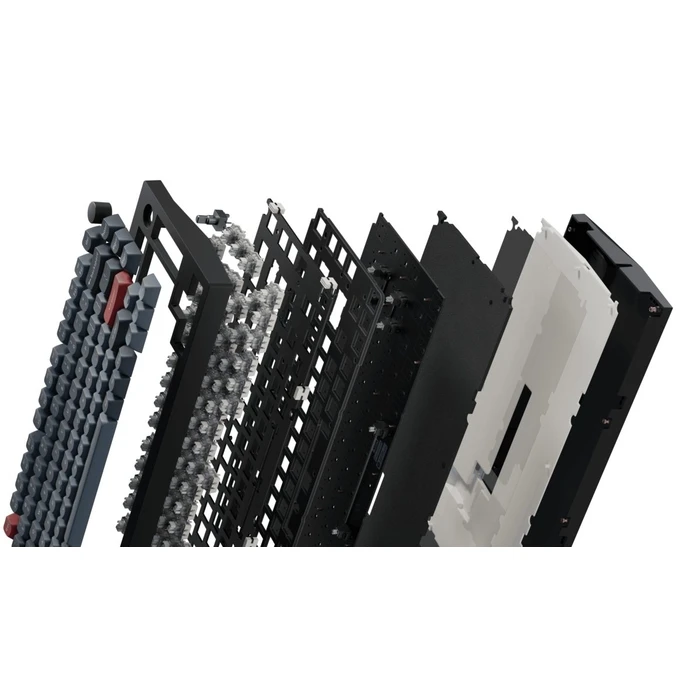 Keychron C75 HE (C75H-D1) Hall Effect Magnetic Switch Keyboard - Black, 75% US Layout