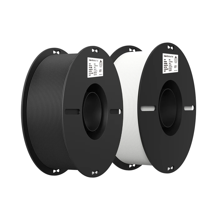 3D Printer Filament Creality EN-PLA Value Pack, White - Black 1+1kg Ender 3301010337
