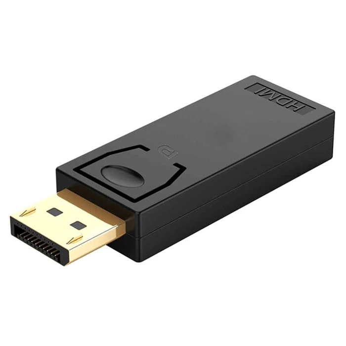 Αντάπτορας DisplayPort Powertech σε HDMI CAB-DP065, Passive, 4K, μαύρος