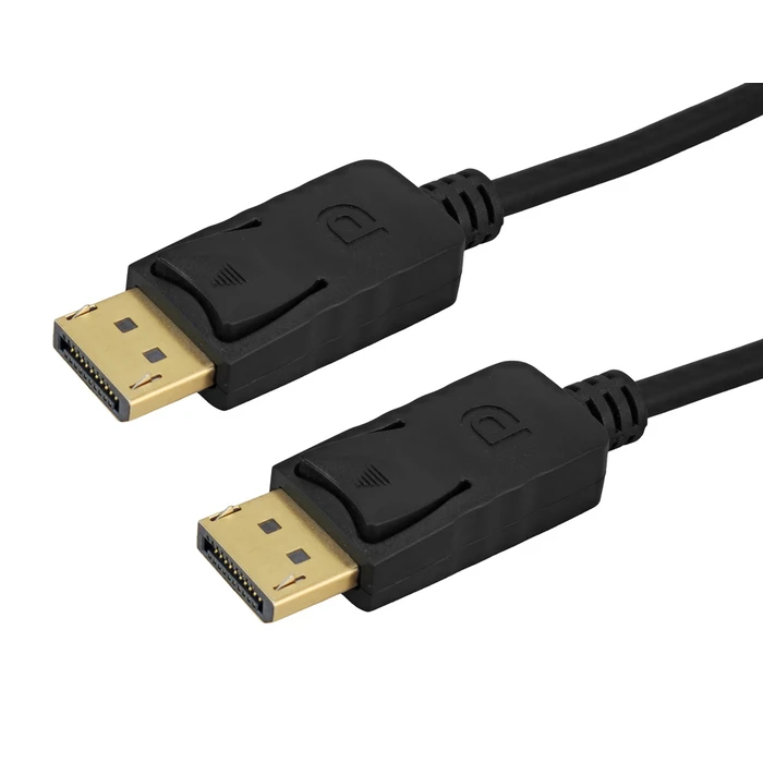 POWERTECH DisplayPort Cable 4K 60Hz 18 Gbps 2m Black