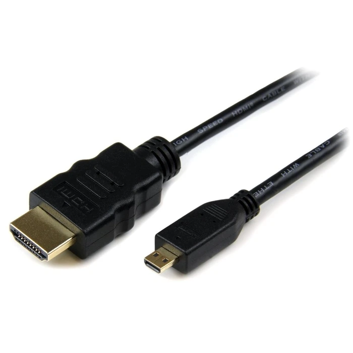Καλώδιο HDMI Powertech σε HDMI Micro CAB-H008, με Ethernet, 3m, μαύρο