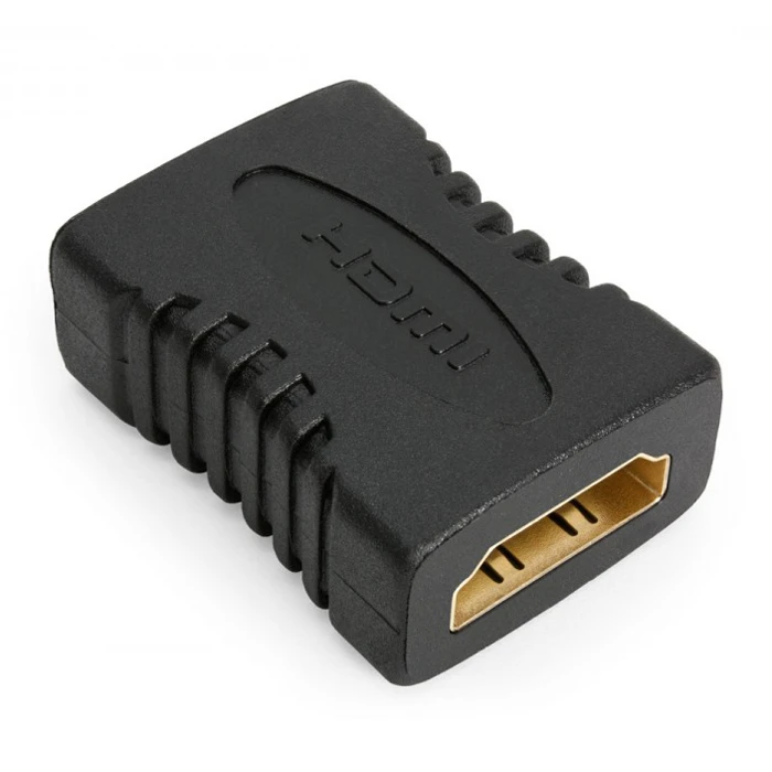 Αντάπτορας HDMI Powertech 1.4 19pin θηλυκό σε θηλυκό CAB-H027, μαύρο