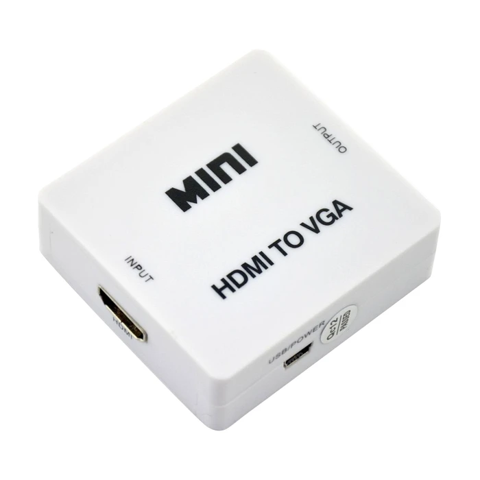 Converter HDMI Powertech HD Video σε VGA & 3.5mm Audio CAB-H073, Full Hd