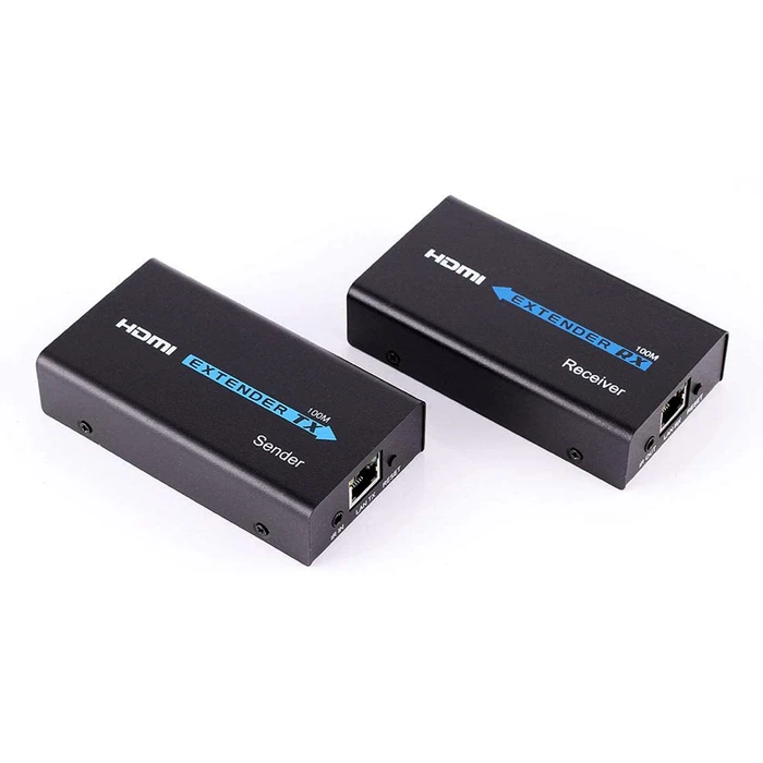 HDMI Extender Powertech CAB-H115, UTP cat5/6e έως 60m, Full HD, 3D