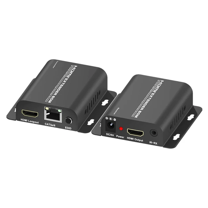 HDMI Video Extender Powertech Cab-H148 Μέσω Καλωδίου Rj45, 1080P, 60M
