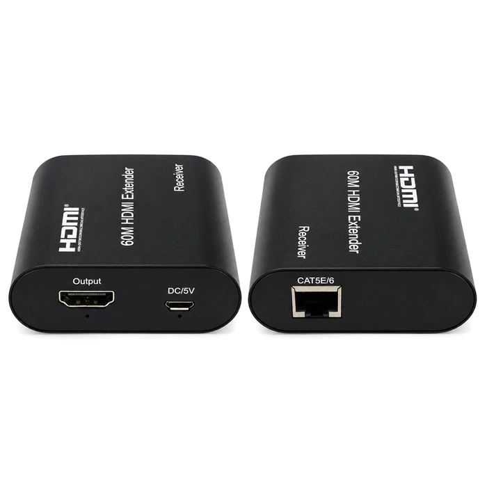 POWERTECH HDMI extender CAB-H204 μέσω καλωδίου RJ45, 1080p/60Hz, με loop, έως 120m