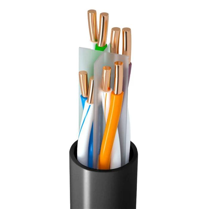 Καλώδιο Δικτύου Powertech Cab-N293 Cat 6 U/Utp Cca 24awg 100m Μαύρο