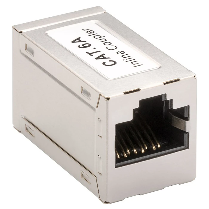 Σύνδεσμος Powertech Rj45 Cat 6a Cab-N324 500mhz Poe+ Ασημί