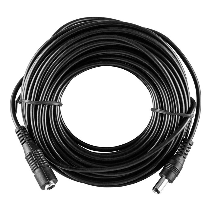 Καλώδιο Επέκτασης Powertech Dc Cab-P030, 5.5 X 2.1Mm, 10M, Μαύρο